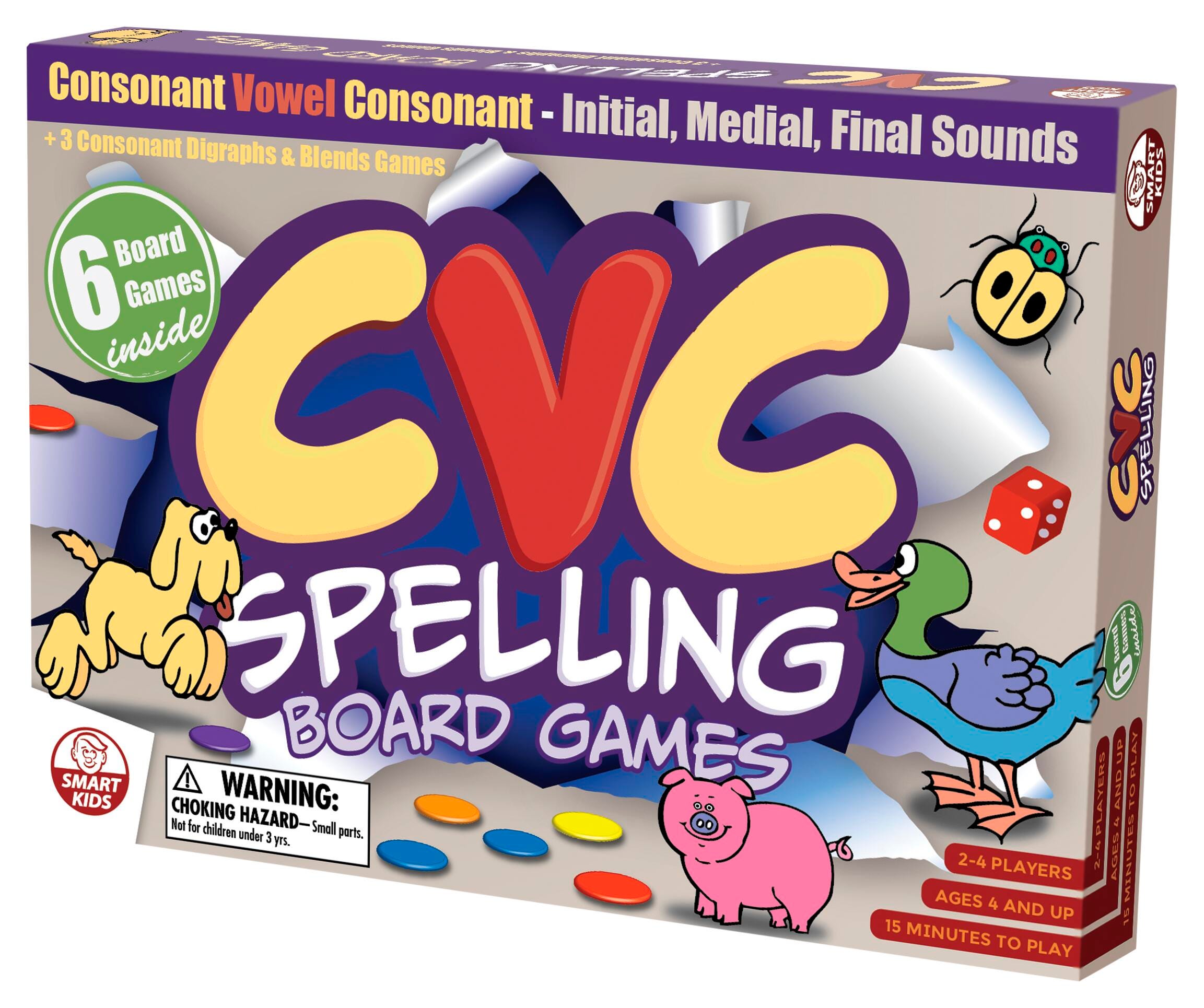 Spelling Board Game Set